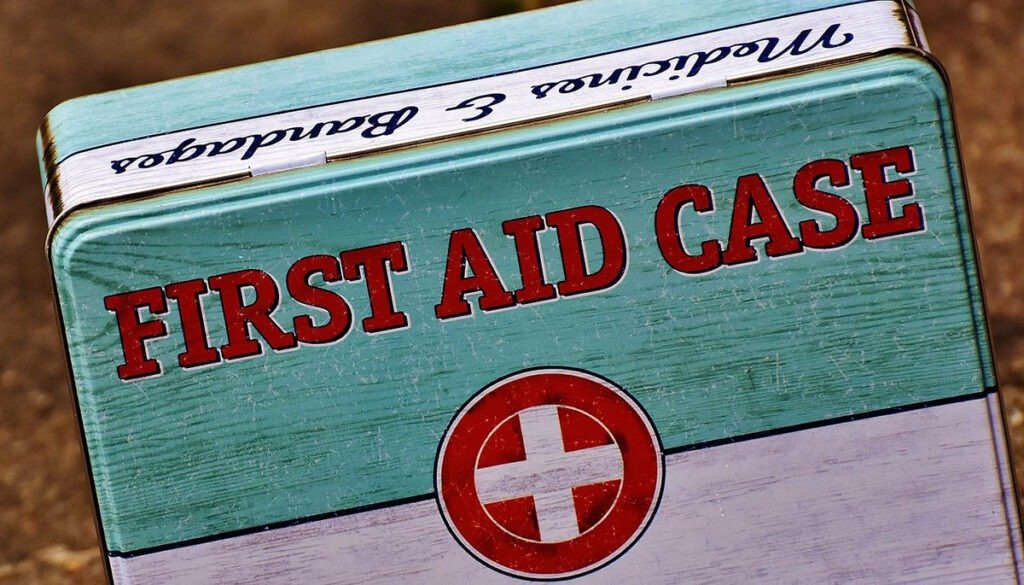 first aid tin