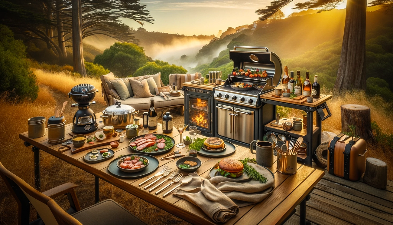 The Glamping Chef- Gourmet Outdoor Cooking Gear And Accessories For The Ultimate Foodie Experience.